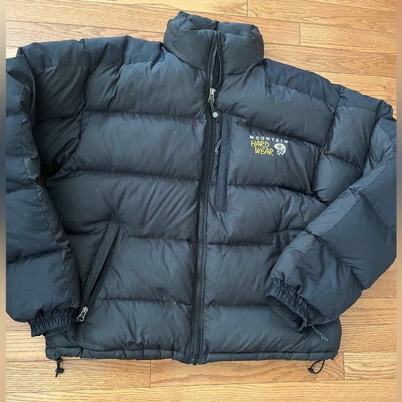 Mountain Hardwear Other - [L]Mountain Hard Wear Down /Feather Filled Black Men  Winter Jacket-GC (flaws)